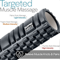 Pikkukuva 2 / 5: Core Balance Foam Roller syväkudoslihashierontaan, Trigger Point Grid -urheiluhierontalaite, Fitness Gym Physio (musta)