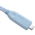 Miniatyrbillede 5 af 5: USB til Type C konsolkonfigurationskabel Type C til RJ45 seriel router debuggingkabel sininen