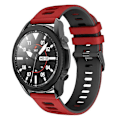 Pikkukuva 2 / 5: Samsung Galaxy Watch3 45mm / Garmin Venu 3 -kellon ranneke 22mm Kaksivärinen silikoninen kellon ranneke Style G
