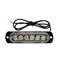 Miniatyrbilde 5 av 5: 4 stk kjøretøy nødlys, lastebil nødlys, blitslys - WELLNGS White light - 4pcs