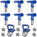 Airless Paint Sprayer Nozzle Set, Reversible Spray Tips Airless Paint Sprayer Nozzle Airless Sprayer Spraying