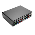 Miniatyrbild 5 av 5: RGB-komponentväxlare 5 RCA 3-vägs YPBPR-kabelkomponentväxlare AV-växlare för PS2 DVD-uppspelning