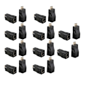 Miniatyrbilde 1 av 5: 4K 3D HDMI 1.4 30M til RJ45 over Cat 5e/6 nettverks-LAN Ethernet-adapter