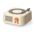 Miniatyrbild 1 av 5: Retro Bluetooth-högtalare, Klassisk Bluetooth-högtalare i Gammal Stil, Bärbar Bluetooth-högtalare, Retro Bluetooth-högtalare