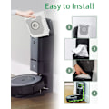 Miniatyrbillede 5 af 5: 12 stk. støvsugerposer til iRobot Roomba i7 i7+ i3 i3+ i4 i4+ i6 i6+ j7, tilbehør støvpose til iRobot Roomba Allen Clean Base støvsuger