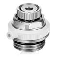 Miniatyrbillede 1 af 5: Fuldt Automatisk Luftudlader Auto Afbryder Selvudluftende Radiatorventil 1/2 tomme til Varmesystemer Silver