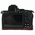 Pikkukuva 4 / 5: Tyyppi E Nikon Z 5/Z 6 II/Z 7 II Kamerakotelo Suuri Aukko Aitoa Lehmännahkaa Suoja Style D