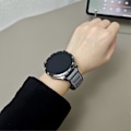 Miniatyrbild 3 av 5: Armband i äkta ko-läder för Samsung Galaxy Watch7 44mm 40mm/Watch FE 40mm Universal 20mm Style C