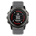 Miniatyrbillede 5 af 5: Type D KALEBO LKLB-HWGJ-001 til Garmin Fenix 6X/Fenix 7X/Instinct 2X Smart Watch Band QuickFit Style G