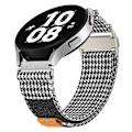 Miniatyrbillede 3 af 4: Til Samsung Galaxy Watch5/Watch 5 Pro/Watch 4/Watch 4 Classic Lærreds Urrem 20mm Loop Rem Style C