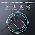 Miniatyrbillede 5 af 5: Bluetooth 5.0 bilmodtager, støjreduktion Bluetooth AUX-adapter, hjem stereo/kablet headset/håndfri opkald Bluetooth musikmodtager.