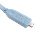 Miniatyrbillede 4 af 5: USB til Type C konsolkonfigurationskabel Type C til RJ45 seriel router debuggingkabel sininen