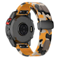Pikkukuva 1 / 5: Tyyppi H Garmin Fenix 7/Forerunner 965/955/945/935 kellon ranneke musta solki 22mm Camouflage Style C