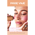 Miniatyrbild 5 av 10: PAGE VINE fickblusssticka 6 färger läpp och kind vattenljus stick highlighter lyser upp naturlig vattenljus hud 06-tosated teddy