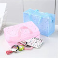 Miniatyrbillede 4 af 4: Kosmetiktaske Toilet Taske Toilet Taske Til Rejser Kvinder Stor Vandtæt Vasketaske Make Up Taske Make-up Taske 3 Stykker