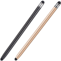 Miniatyrbilde 1 av 5: Stylus for berøringsskjerm (2 stk), følsom kapasitiv stylus 2 i 1 berøringsskjermpenn for iPad iPhone nettbrett Samsung Galaxy alle universelle berøringsenheter
