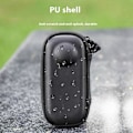 Miniatyrbild 4 av 5: Typ B BRDRC Förvaringsväska i PU för Insta360 X3/One X2/One X Actionkamera, Skyddande Väska Style B