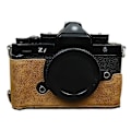 Miniatyrbillede 1 af 5: Type C PU Læder Kamerataske til Nikon ZF med Batteriåbning og Anti-drop Beskyttelsesetui Style C