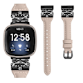 Pikkukuva 2 / 5: Tyyppi C Musta Solki Ranneke Fitbit Versa 3/4/Sense/Sense 2 Perhosliittimellä Älykellolle Style E