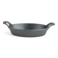 Senso Kitchen Black Cast Iron Dish Oval 20x15 cm