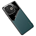 Miniatyrbillede 1 af 5: Til Oppo A5 Pro 5G Etui Læderbelagt PC + TPU Telefon Bagcover - Multicolor Green