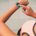 Miniatyrbillede 4 af 5: Type B Udskiftningsrem i nylonlærred til Samsung Galaxy Fit3 SM-R390 Style C