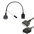 Miniatyrbillede 4 af 5: Ny sort Aux-indgang Interface Kabel Port passer til Infiniti 284H2-ZT50A