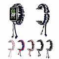 Miniatyrbild 3 av 3: Justerbart Nylonflätat Armband för Samsung Galaxy Fit3 - Typ E Style C
