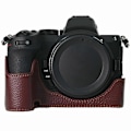 Pikkukuva 2 / 5: Tyyppi E Nikon Z 5/Z 6 II/Z 7 II Kamerakotelo Suuri Aukko Aitoa Lehmännahkaa Suoja Style D