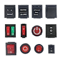 Miniatyrbillede 3 af 5: Elektriske biler til børn, elektrisk bilkontakt, legetøjsbil, elektrisk motorcykelkontakt, fjernbetjeningsbilkontakt, motorcykeltilbehør - På lager Foot switch small