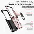 Miniatyrbillede 4 af 5: Sliding Camshield Cover til Motorola razr 50 Rose Gold