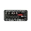 Miniatyrbilde 1 av 5: Bluetooth-lydforsterker 30-120W subwoofer dobbel mikrofonforsterkermodul med display for høyttalere 12 /