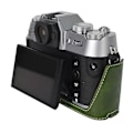 Miniatyrbild 4 av 5: Typ C För Fujifilm X-T50 PU Läder Halvfodral Grepp Digitalkamera Väska Skydd med Öppning Botten Style A