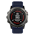 Miniatyrbillede 5 af 5: Type D KALEBO LKLB-HWGJ-001 til Garmin Fenix 6X/Fenix 7X/Instinct 2X Smart Watch Band QuickFit Style K