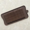 Miniatyrbillede 4 af 5: 4 stk. silikone chokoladeforme, 12 gitre + 24 gitre bræk fra hinanden non-stick belægning slikform bageplade