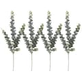Simulated Eucalyptus Leaf Artificial Eucalyptus Greenery Stems Vase Decor Natural Feel Dark Green 78.00X40.00X4.0cm 4pcs