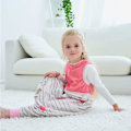 Miniatyrbillede 3 af 5: Baby sovepose med fødder, helårs sovepose til piger og drenge, pink 1-3 år