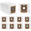10-pack dammsugarpåsar för Dreame D10 Plus / D10s Plus / Z10 Pro / L10 Plus dammsugare, RLS3D dammuppsamlingspåse