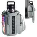 Magnetic Gym Bag with Adjustable Strap - Bottle Holder & Pockets for Sports, Training, Travel & Work