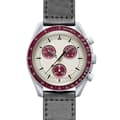 Planet Six Hand Quartz Watch Chronograph Luminous Display Water Resistant Moon Mercury Design Pluto Pluto