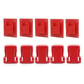 For Milwaukee M18 18V Battery Tool Holder Battery Holder Wall Mount Red Drill M8 Holder with