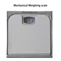 Mechanical scale with magnifying function, 130 kg load capacity, kg/lb, high precision white white XT-A