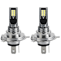 Miniatyrbilde 4 av 4: H4/9003 LED-lyspærer for frontlys, LED H4-lyspærer for bil, H4-lyspærer for bil, lyse LED-lyspærer for bil, H4 LED-frontlys