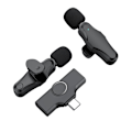 Miniatyrbillede 2 af 5: K10 Trådløs Lapel Mikrofon Klips-på Mic Plug & Play Type-C til Telefon Pad PC med Støjreduktion