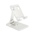 Miniatyrbilde 1 av 4: Multifunksjonell Dobbel Foldsbar Mobiltelefon Stativ i Aluminium Legering Roterbar Lat Mobiltelefon Tabl