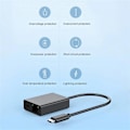 Miniatyrbillede 3 af 5: USB-C Ethernet Adapter til TV 4K, USB C til Ethernet Adapter, Plug and Play, Understøtter PD Opladning