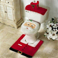 Miniatyrbild 2 av 5: Tomte Toalettlock Tomte Toalettlock + Golvmatta + Vattenbehållare + Pappershållare (Gammalt Toalettlock för Äldre)