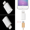 Miniatyrbilde 3 av 5: USB-C Hunn til Lightning Hann Adapter for Telefoner, Slitesterk
