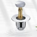 Miniatyrbilde 2 av 4: Universal Vask Servant Bounce Avløpsfilter Pop Up Baderomsvask Avløpsplugg