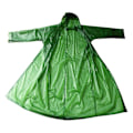 Miniatyrbild 1 av 2: Regnponcho Vuxen Grön Poncho Engångs Regnrock Engångs Regnponcho Engångs Ponchos Utomhus Regnkläder Kappa